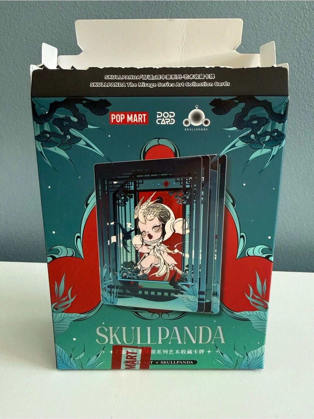 Pop Mart SKULLPANDA The Mirage Series Art Collection Card Confirmed Blind Box